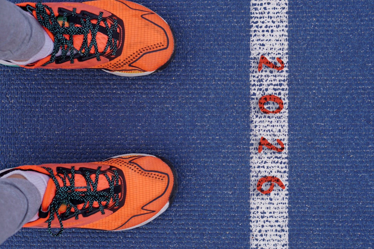 Child admiring Christmas tree decorations