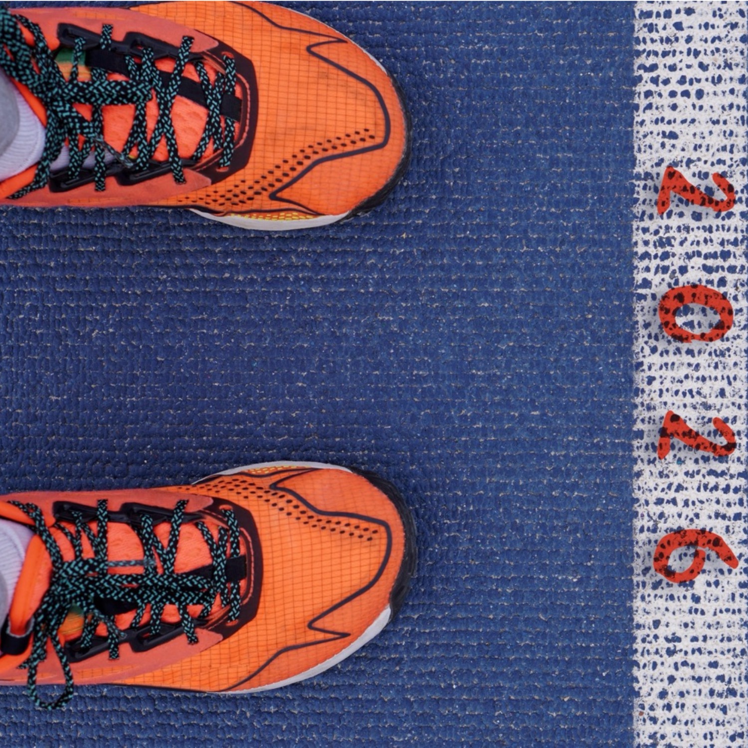 Santa Claus with child at Christmas tree